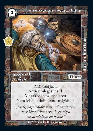  Antimgikus megszakts