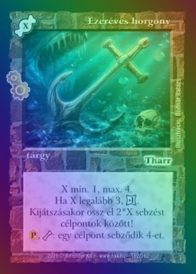  Ezerves horgony<br&gtFOIL