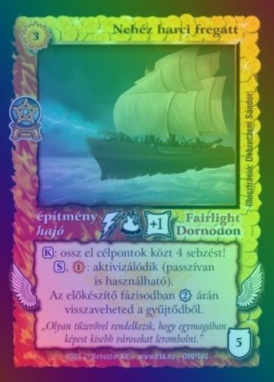  Nehz harci fregatt<br&gtFOIL