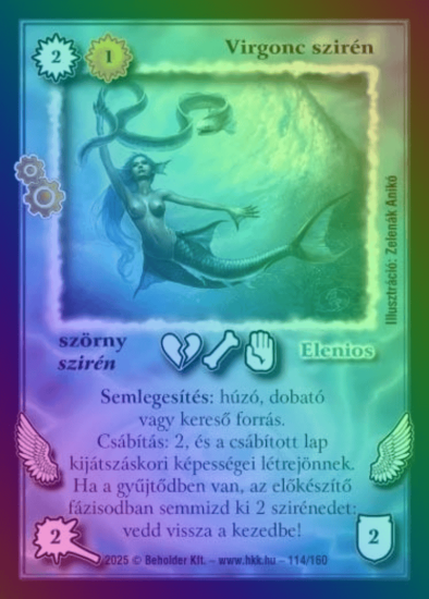  Virgonc szirn (2025)<br&gtFOIL