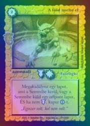   A fld nyelte el<br>FOIL