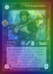   Yeti hegyivadsz<br>FOIL